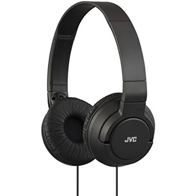 JVC Bedrade on-ear hoofdtelefoon HA-S180-BEF (zwart) JVC Bedrade on-ear hoofdtelefoon HA-S180-BEF (zwart)