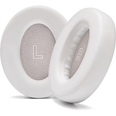 WC PadZ QC Ultra Pads voor Bose QuietComfort Ultra Gen 1 & 2 Door Wicked Cushions Verbeterd comfort, dikte en duurzaamheid White Smoke WC PadZ QC Ultra Pads voor Bose QuietComfort Ultra Gen 1 & 2 Door Wicked Cushions Verbeterd comfort, dikte en duurzaamheid White Smoke