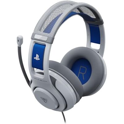 Turtle Beach Atlas 200 Gaming-headset, wit, bekabeld, officieel gelicentieerd voor PlayStation, PS5, PS4, 50 mm Nanoclear-driver, flip-to-mute microfoon, oorkussens van traagschuim Turtle Beach Atlas 200 Gaming-headset, wit, bekabeld, officieel gelicentieerd voor PlayStation, PS5, PS4, 50 mm Nanoclear-driver, flip-to-mute microfoon, oorkussens van traagschuim
