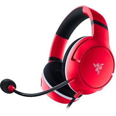 Razer Kaira X bedrade gaming-headset voor Xbox Series X S (50 mm TriForce-driver, HyperClear-microfoon, geïntegreerde bedieningselementen, meerdere platformcompatibiliteit) rood Razer Kaira X bedrade gaming-headset voor Xbox Series X S (50 mm TriForce-driver, HyperClear-microfoon, geïntegreerde bedieningselementen, meerdere platformcompatibiliteit) rood