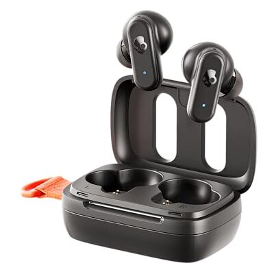 Skullcandy Dime 3 draadloze in-ear hoofdtelefoon, 20 uur batterijduur, microfoon, compatibel met iPhone + Android + Bluetooth-apparaten, zwart Skullcandy Dime 3 draadloze in-ear hoofdtelefoon, 20 uur batterijduur, microfoon, compatibel met iPhone + Android + Bluetooth-apparaten, zwart