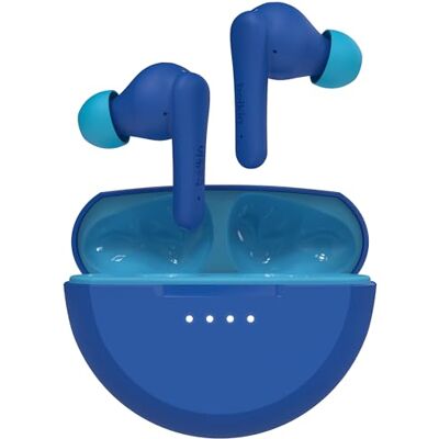 Belkin SoundForm Nano 2 Bluetooth-hoofdtelefoon voor kinderen met microfoon, blauw Belkin SoundForm Nano 2 Bluetooth-hoofdtelefoon voor kinderen met microfoon, blauw