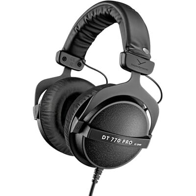 beyerdynamic DT 770 PRO 32 Ohm studio-headset, 17,8 x 10,2 x 21,6 cm, zwart, grijs beyerdynamic DT 770 PRO 32 Ohm studio-headset, 17,8 x 10,2 x 21,6 cm, zwart, grijs