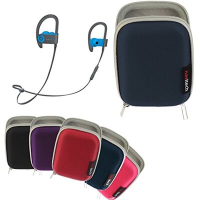 Navitech Hoofdtelefoonhoes voor Beats PowerBeats 3, robuust, blauw Navitech Hoofdtelefoonhoes voor Beats PowerBeats 3, robuust, blauw