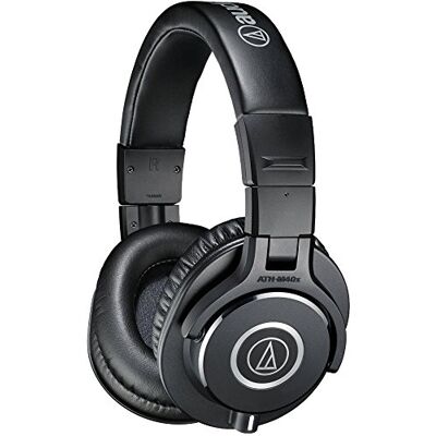 Technica M40x professionele studiokoptelefoon voor studio-opnames, makers, DJ's, podcasting en dagelijks luisteren. Technica M40x professionele studiokoptelefoon voor studio-opnames, makers, DJ's, podcasting en dagelijks luisteren.