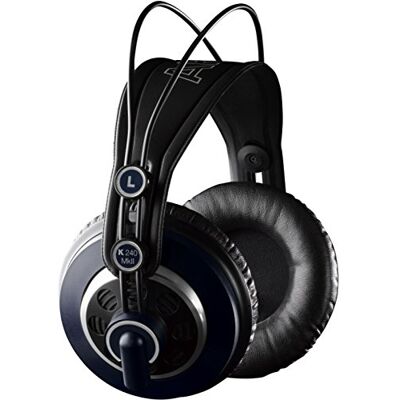 AKG K240 MKII professionele studiokoptelefoon, halfopen, over ear, groen, zwart AKG K240 MKII professionele studiokoptelefoon, halfopen, over ear, groen, zwart
