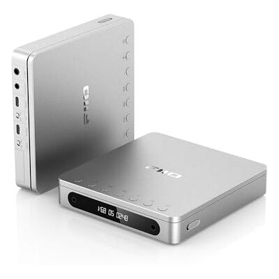 FiiO DM13 Draagbare multifunctionele stereo-cd-speler met lange batterijduur, ondersteunt USB-scheuren, optische/coaxiale/3,5 mm/4,4 mm uitgangen (Bluetooth zilver) FiiO DM13 Draagbare multifunctionele stereo-cd-speler met lange batterijduur, ondersteunt USB-scheuren, optische/coaxiale/3,5 mm/4,4 mm uitgangen (Bluetooth zilver)