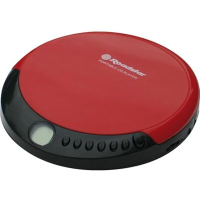 Roadstar PCD-435NCD/RD Discman, cd-speler, CDA, CD-R, CD-RW, draagbaar met hoofdtelefoon, draadloos, lcd-display, batterijen, rood Roadstar PCD-435NCD/RD Discman, cd-speler, CDA, CD-R, CD-RW, draagbaar met hoofdtelefoon, draadloos, lcd-display, batterijen, rood