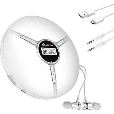KLIM Discman draagbare CD -speler met ingebouwde batterij, inclusief hoofdtelefoons in . Compact Mini CD-speler, compatibel met CD-R, CD-RW en MP3. Discman CD -speler Nieuwe publicatie -schwarz KLIM Discman draagbare CD -speler met ingebouwde batterij, inclusief hoofdtelefoons in . Compact Mini CD-speler, compatibel met CD-R, CD-RW en MP3. Discman CD -speler Nieuwe publicatie -schwarz