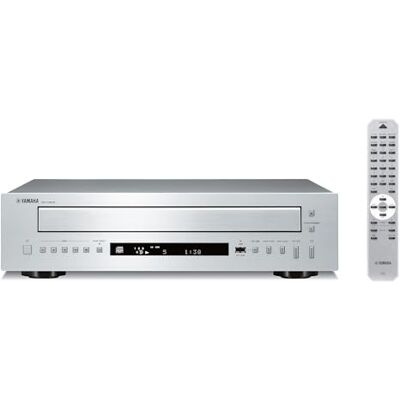 Yamaha CD-C603 5 CD mp3 wma speler USB Zilver Yamaha CD-C603 5 CD mp3 wma speler USB Zilver