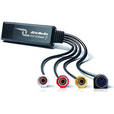 AVerMedia DVD EZMaker 7 video-opnamekaarten (USB, Win 7 Enterprise/Enterprise x64/ Home Basic/Home Basic x64, Wind, CyberLink PowerDirector 9 DE, PowerProducer 5 DVD, Pentium 4 2,4 GHz) AVerMedia DVD EZMaker 7 video-opnamekaarten (USB, Win 7 Enterprise/Enterprise x64/ Home Basic/Home Basic x64, Wind, CyberLink PowerDirector 9 DE, PowerProducer 5 DVD, Pentium 4 2,4 GHz)