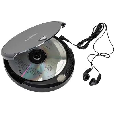 Reflexion PCD-400 Draagbare cd-speler met hoofdtelefoon Zwart Reflexion PCD-400 Draagbare cd-speler met hoofdtelefoon Zwart