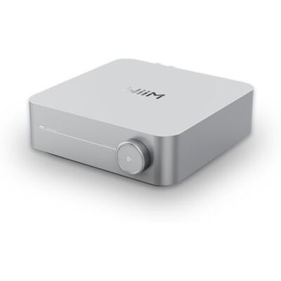 WiiM Amp: Multiroom Streaming Amplifier Compatibel met AirPlay, Google Cast, Alexa HDMI, spraakbesturing Stream vanaf Spotify, Amazon Music, Tidal en Meer Zilver WiiM Amp: Multiroom Streaming Amplifier Compatibel met AirPlay, Google Cast, Alexa HDMI, spraakbesturing Stream vanaf Spotify, Amazon Music, Tidal en Meer Zilver