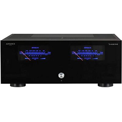 Advance Acoustic XA160EVO Power versterker Zwart Advance Acoustic XA160EVO Power versterker Zwart