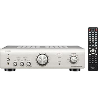 Denon PMA-600NE Versterker met Bluetooth Ondersteuning, Geïntegreerde Versterker met 2x 70 Watt, Digitale Ingangen, Ingebouwde Phono Equalizer, Analoge Modus, HiFi, Diepere Bas Premium Zilver Denon PMA-600NE Versterker met Bluetooth Ondersteuning, Geïntegreerde Versterker met 2x 70 Watt, Digitale Ingangen, Ingebouwde Phono Equalizer, Analoge Modus, HiFi, Diepere Bas Premium Zilver