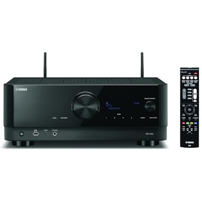 Yamaha Receiver RX-V4A zwart – netwerkontvanger met MusicCast surround sound, gaming-specifieke functies en voice control systemen – allround talent met 5.2 kanalen Yamaha Receiver RX-V4A zwart – netwerkontvanger met MusicCast surround sound, gaming-specifieke functies en voice control systemen – allround talent met 5.2 kanalen