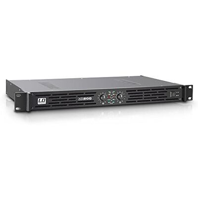 LD Systems XS 200 geluidsversterker, klasse D, 2 x 100 W op 4 ohm LD Systems XS 200 geluidsversterker, klasse D, 2 x 100 W op 4 ohm