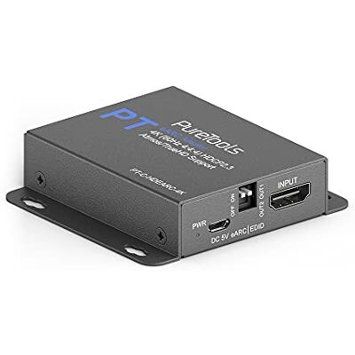 PureTools eARC Audio-adapter/extractor, bandbreedte 18 Gb/s, 4K Ultra HD 60Hz INCL.HDR, HDMI-audio-uitgang voor eARC en Arc PT-C-HDEARC-4K PureTools eARC Audio-adapter/extractor, bandbreedte 18 Gb/s, 4K Ultra HD 60Hz INCL.HDR, HDMI-audio-uitgang voor eARC en Arc PT-C-HDEARC-4K