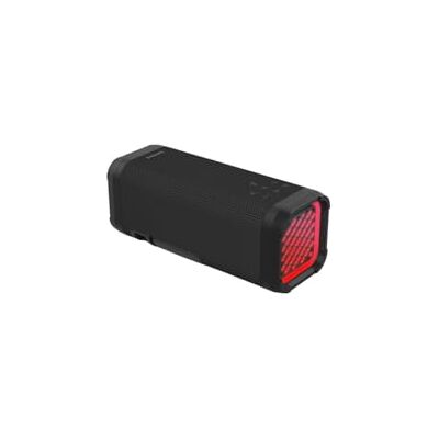 Philips TAS2000B Draadloze Bluetooth-luidspreker met ledverlichting, 20 W Bass+, Auracast, 20 uur speeltijd, IPX5 waterdicht, USB-weergave, microfoon, app-bediening, zwart Philips TAS2000B Draadloze Bluetooth-luidspreker met ledverlichting, 20 W Bass+, Auracast, 20 uur speeltijd, IPX5 waterdicht, USB-weergave, microfoon, app-bediening, zwart