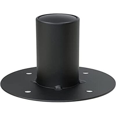 Ibiza McVoice flens voor inbouw in speakers metaal Ibiza McVoice flens voor inbouw in speakers metaal