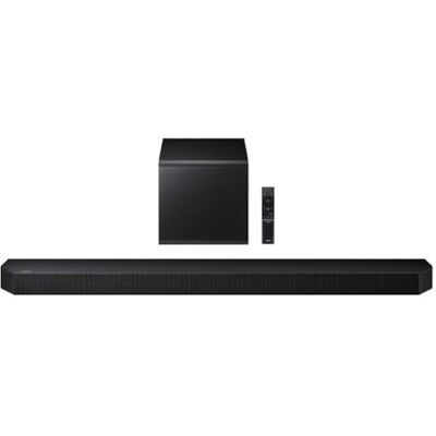 Samsung Soundbar HW-QS700F/ZF -Wireless Dolby Atmos, 3.1.2ch geluid, Q-Symphony, SpaceFit Sound Samsung Soundbar HW-QS700F/ZF -Wireless Dolby Atmos, 3.1.2ch geluid, Q-Symphony, SpaceFit Sound