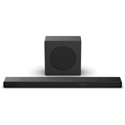 Hisense AX3120Q Soundbar 3.1.2, draadloze subwoofer, vermogen, 440 W, ondersteunt Dolby Atmos en DTS: X, Bluetooth, HDMI, USB, optische audio-ingang Hisense AX3120Q Soundbar 3.1.2, draadloze subwoofer, vermogen, 440 W, ondersteunt Dolby Atmos en DTS: X, Bluetooth, HDMI, USB, optische audio-ingang