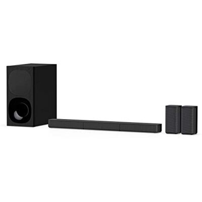 Sony HT-S20R Dolby Surround 5.1 tv-soundbar met bedrade subwoofer en achterluidsprekers, zwart Sony HT-S20R Dolby Surround 5.1 tv-soundbar met bedrade subwoofer en achterluidsprekers, zwart