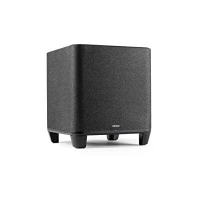 Denon Home Draadloze subwoofer met HEOS ingebouwde wifi, klasse D krachtige versterker, 8 inch bas box voor thuisbioscoop en muziek, zwart Denon Home Draadloze subwoofer met HEOS ingebouwde wifi, klasse D krachtige versterker, 8 inch bas box voor thuisbioscoop en muziek, zwart