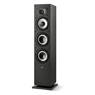 Polk Audio Monitor MXT60 compacte vloerluidspreker, hifi-luidspreker en thuisbioscoop, Hi-Res gecertificeerd, Dolby Atmos en DTS:X (stuk), zwart Polk Audio Monitor MXT60 compacte vloerluidspreker, hifi-luidspreker en thuisbioscoop, Hi-Res gecertificeerd, Dolby Atmos en DTS:X (stuk), zwart