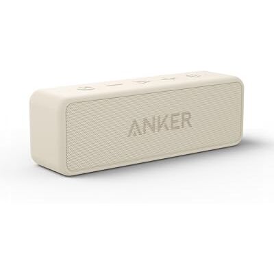 Anker Soundcore 2 Draagbare bluetooth-luidspreker met 12 W stereogeluid, bassUp, IPX7 waterdicht, 24 uur speeltijd, draadloze stereo-koppeling, luidspreker voor thuis, outdoor, reizen Anker Soundcore 2 Draagbare bluetooth-luidspreker met 12 W stereogeluid, bassUp, IPX7 waterdicht, 24 uur speeltijd, draadloze stereo-koppeling, luidspreker voor thuis, outdoor, reizen