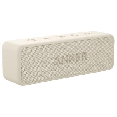 Anker soundcore 2 by draagbare bluetooth-luidspreker Dual Driver 12 W voor draadloos dagelijks gebruik, 24 uur speeltijd, IPX7, geïntegreerde microfoon, Bluetooth-bereik Anker soundcore 2 by draagbare bluetooth-luidspreker Dual Driver 12 W voor draadloos dagelijks gebruik, 24 uur speeltijd, IPX7, geïntegreerde microfoon, Bluetooth-bereik