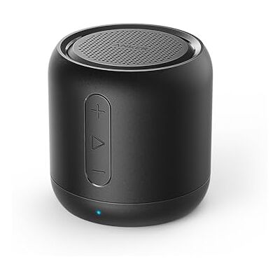 Anker SoundCore Mini-draagbare bluetooth-luidspreker, luidspreker met looptijd van 15 uur, bluetooth-bereik van 20 m, micro-SD-aansluiting, microfoon en versterkte bas Anker SoundCore Mini-draagbare bluetooth-luidspreker, luidspreker met looptijd van 15 uur, bluetooth-bereik van 20 m, micro-SD-aansluiting, microfoon en versterkte bas
