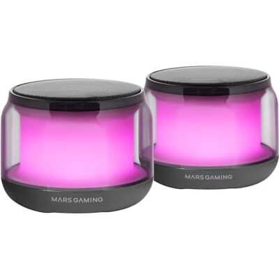 Mars Gaming Ms-aura Bluetooth Gaming Speakers One Size Mars Gaming Ms-aura Bluetooth Gaming Speakers One Size