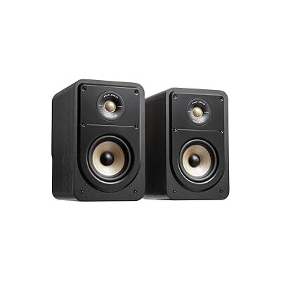 Polk Audio Signature Elite ES15 Boekenplank Speakers met Hoge Resolutie voor Thuisbioscoop, Stereo Luidsprekers, Surroundluidsprekers, Hi-Res, Dolby Atmos en DTS: X Compatibel (Set van 2) Zwart Polk Audio Signature Elite ES15 Boekenplank Speakers met Hoge Resolutie voor Thuisbioscoop, Stereo Luidsprekers, Surroundluidsprekers, Hi-Res, Dolby Atmos en DTS: X Compatibel (Set van 2) Zwart