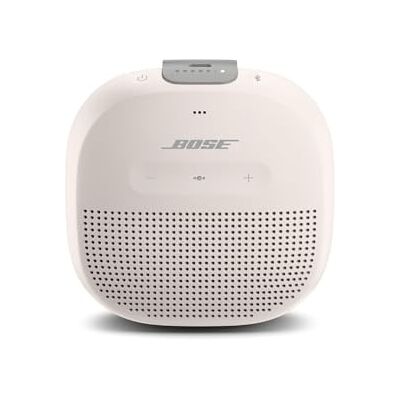 Bose SoundLink Micro Bluetooth-luidspreker: Kleine draagbare luidspreker, waterdicht, met microfoon, wit Bose SoundLink Micro Bluetooth-luidspreker: Kleine draagbare luidspreker, waterdicht, met microfoon, wit