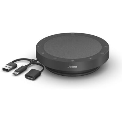 Jabra Speak2 55 Bluetooth-luidspreker, gecertificeerd voor Google Meet, donkergrijs Jabra Speak2 55 Bluetooth-luidspreker, gecertificeerd voor Google Meet, donkergrijs