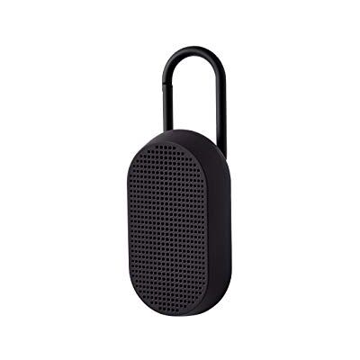 Lexon Mino T Bluetooth-luidspreker, waterdicht, met karabijnhaak, zwart Lexon Mino T Bluetooth-luidspreker, waterdicht, met karabijnhaak, zwart