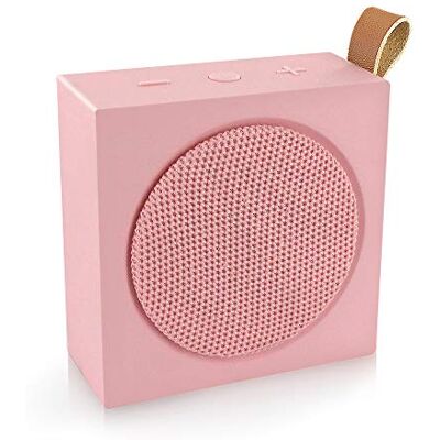 Metronic 477099 Xtra Color draagbare bluetooth-luidspreker, 3 W, met krachtige bas, MP3-microSD-aansluiting en 15 uur looptijd, roze Metronic 477099 Xtra Color draagbare bluetooth-luidspreker, 3 W, met krachtige bas, MP3-microSD-aansluiting en 15 uur looptijd, roze
