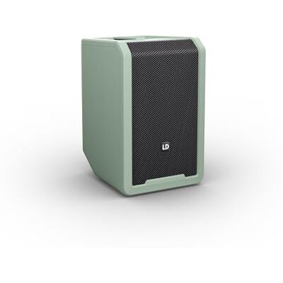 LD Systems ANNY 8 Draagbare Bluetooth PA-luidspreker met batterij en mixer, avonturengroen LD Systems ANNY 8 Draagbare Bluetooth PA-luidspreker met batterij en mixer, avonturengroen