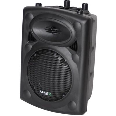 Ibiza SLK8A-BT PLUG & PLAY actieve luidspreker van 20 cm, 300 W met ingebouwde versterker Bluetooth, USB, SD en AUX Zwart Ibiza SLK8A-BT PLUG & PLAY actieve luidspreker van 20 cm, 300 W met ingebouwde versterker Bluetooth, USB, SD en AUX Zwart