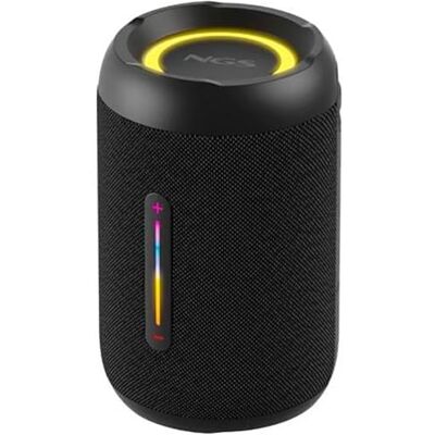 NGS Roller Furia 2 Tiny Black Draagbare luidspreker compatibel met Bluetooth-technologie, IPX7 waterdicht, 20 W, True Wireless, USB, 7 uur batterijduur, zwart NGS Roller Furia 2 Tiny Black Draagbare luidspreker compatibel met Bluetooth-technologie, IPX7 waterdicht, 20 W, True Wireless, USB, 7 uur batterijduur, zwart