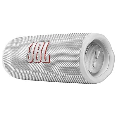 JBL Flip 6 Draagbare bluetooth-luidspreker, waterdicht en stofdicht, hoogfrequente luidspreker voor diepe bas, 12 uur looptijd, wit JBL Flip 6 Draagbare bluetooth-luidspreker, waterdicht en stofdicht, hoogfrequente luidspreker voor diepe bas, 12 uur looptijd, wit