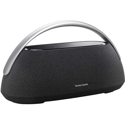 Harman/Kardon Go + Play 3, draagbare draadloze bluetooth-luidspreker, 8 uur looptijd, geluid en krachtige bas, zwart, EU-stekker (type C) Harman/Kardon Go + Play 3, draagbare draadloze bluetooth-luidspreker, 8 uur looptijd, geluid en krachtige bas, zwart, EU-stekker (type C)