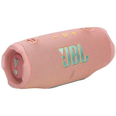 JBL Charge 6, draadloze draagbare bluetooth-luidspreker, roze IP68 waterdicht, IA Boost, 28 uur speeltijd, Auracast, geïntegreerde externe batterij, afneembare draagriem JBL Charge 6, draadloze draagbare bluetooth-luidspreker, roze IP68 waterdicht, IA Boost, 28 uur speeltijd, Auracast, geïntegreerde externe batterij, afneembare draagriem