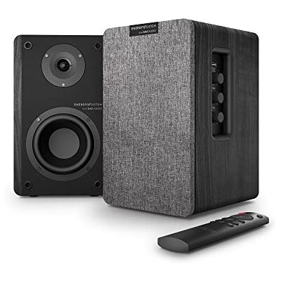 Energy Sistem Studio Monitor 4 Hi Fi (actieve luidspreker 2.0, Bluetooth 5.0, 50 W, subwoofer, optische TOSLINK-ingang, HDMI ARC-poort) Energy Sistem Studio Monitor 4 Hi Fi (actieve luidspreker 2.0, Bluetooth 5.0, 50 W, subwoofer, optische TOSLINK-ingang, HDMI ARC-poort)