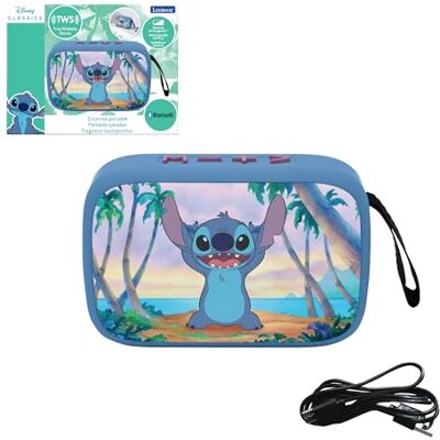 Lexibook , Stitch draagbare bluetooth-luidspreker, BT018D Lexibook , Stitch draagbare bluetooth-luidspreker, BT018D