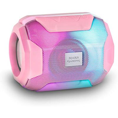 Mars Gaming MSBAX, Bluetooth-luidspreker, compact, 10 W, USB/MicroSD/Radio, zwart Mars Gaming MSBAX, Bluetooth-luidspreker, compact, 10 W, USB/MicroSD/Radio, zwart