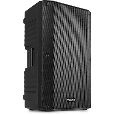 VONYX VSA15BT Actieve luidspreker, bluetooth, 1000 W, actief PA-systeem met 15 inch subwoofer, bi-versterker, microfooningang, equalizer, gitaaringang, MP3-speler, PA-luidspreker voor VONYX VSA15BT Actieve luidspreker, bluetooth, 1000 W, actief PA-systeem met 15 inch subwoofer, bi-versterker, microfooningang, equalizer, gitaaringang, MP3-speler, PA-luidspreker voor