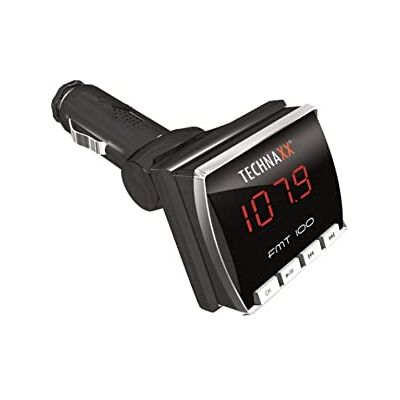 Technaxx FMT100 Transmitter OEM mp3 SD-kaart USB zwart Technaxx FMT100 Transmitter OEM mp3 SD-kaart USB zwart