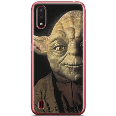 ERT GROUP Originele & officieel gelicentieerde Star Wars Yoda 004 hoes in wit past perfect bij de vorm van de telefoon ERT GROUP Originele & officieel gelicentieerde Star Wars Yoda 004 hoes in wit past perfect bij de vorm van de telefoon
